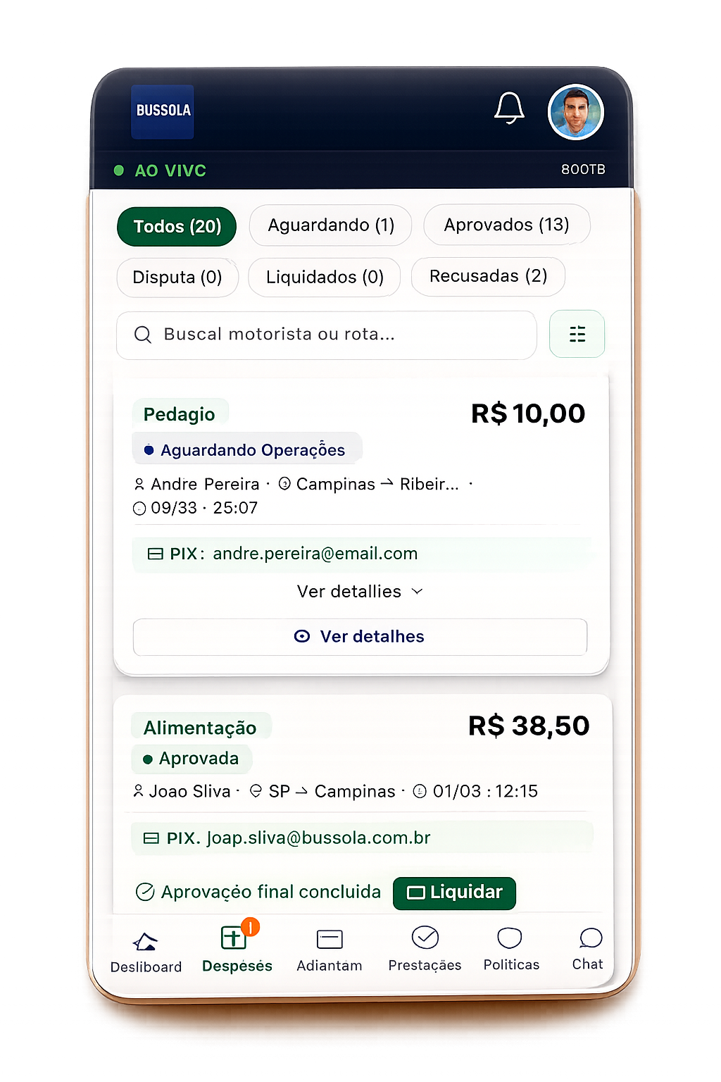 Liquidação de Pagamentos